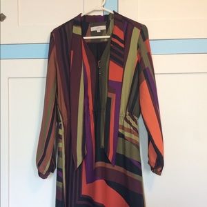 CLEARANCE NWOT Ann Taylor Loft Mod Shirt Dress